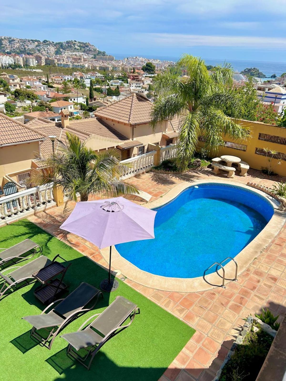 Chalet Con Piscinas Y Vistas De Ensueno Almuñécar エクステリア 写真